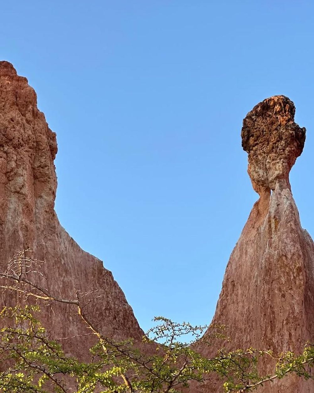 Guglie di arenaria a Hell's Kitchen, Marafa